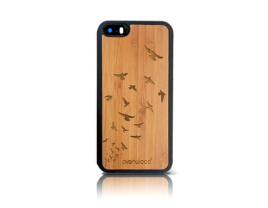 Coque arrière BIRDS pour iPhone SE 1ère génération